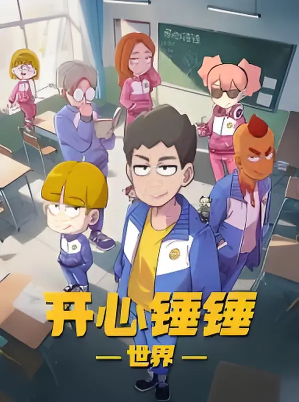 《开心锤锤世界》：笑出腹肌的动画喜剧！一场关于健身与友情的爆笑冒险！